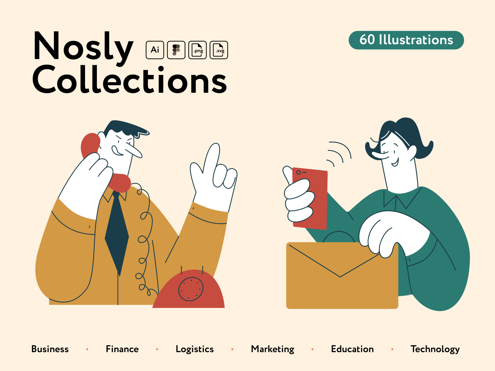 Nosly Illustrations Collection