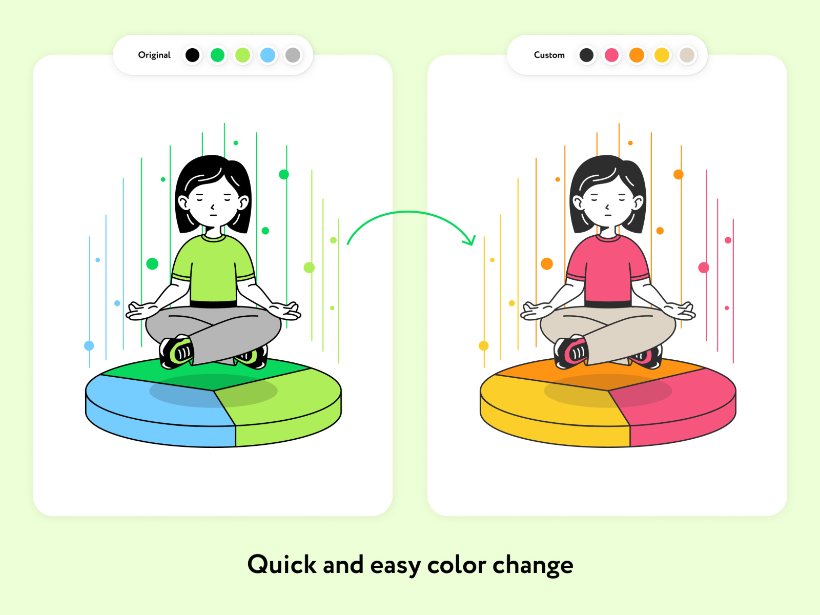 Japty Statistics Illustrations