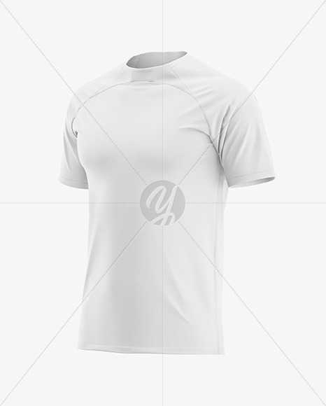 Football T-Shirt Mockup - Half Side View Football T-Shirt Mockup - Half Side View