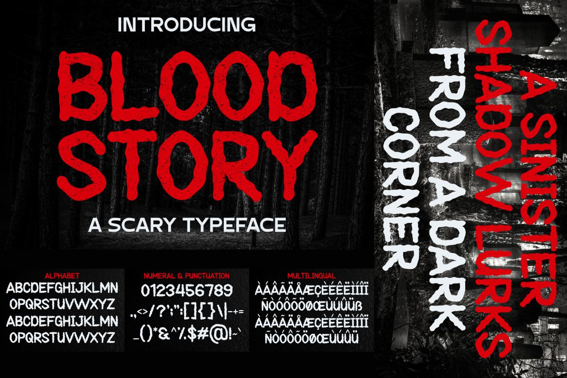 Halloween Font Bundle Halloween Font Bundle