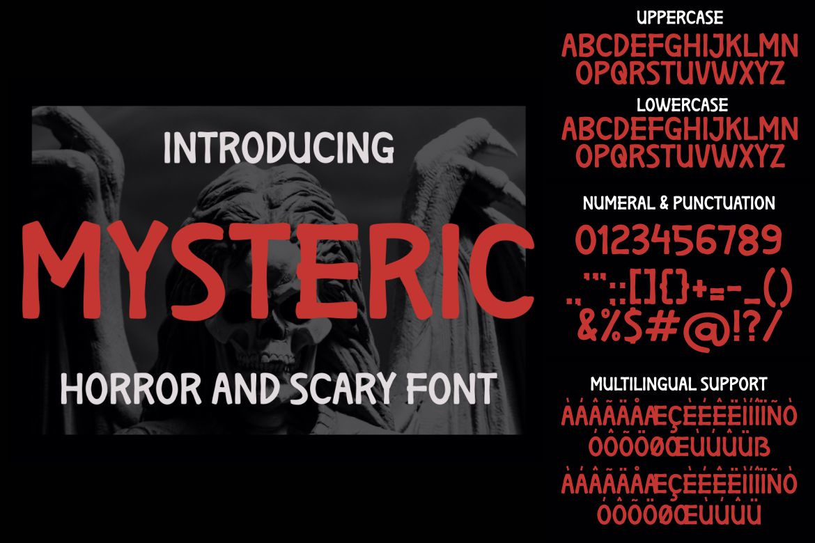 Halloween Font Bundle