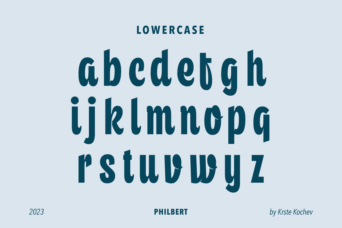 Philbert - Modern Script Font Philbert - Modern Script Font