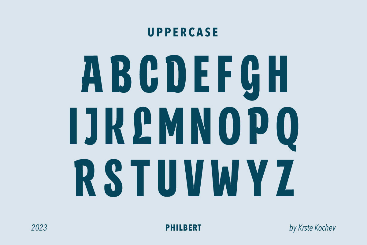 Philbert - Modern Script Font Philbert - Modern Script Font
