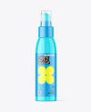 Glossy Plastic Airless Bottle Mockup