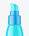 Glossy Plastic Airless Bottle Mockup