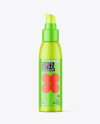 Frosted Plastic Airless Bottle Mockup Frosted Plastic Airless Bottle Mockup