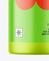 Frosted Plastic Airless Bottle Mockup Frosted Plastic Airless Bottle Mockup