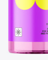 Clear Plastic Airless Bottle Mockup Clear Plastic Airless Bottle Mockup