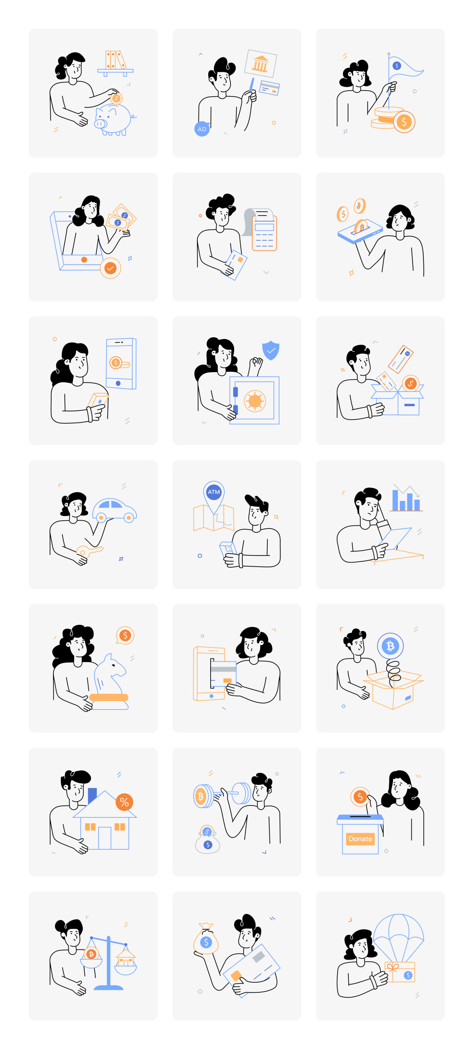 Banking Illustrations Banking Illustrations