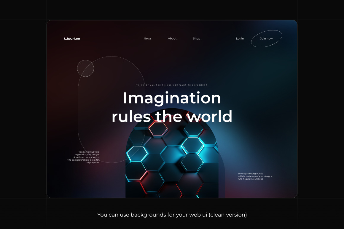 Hexa Dron ❊ Background Set Hexa Dron ❊ Background Set