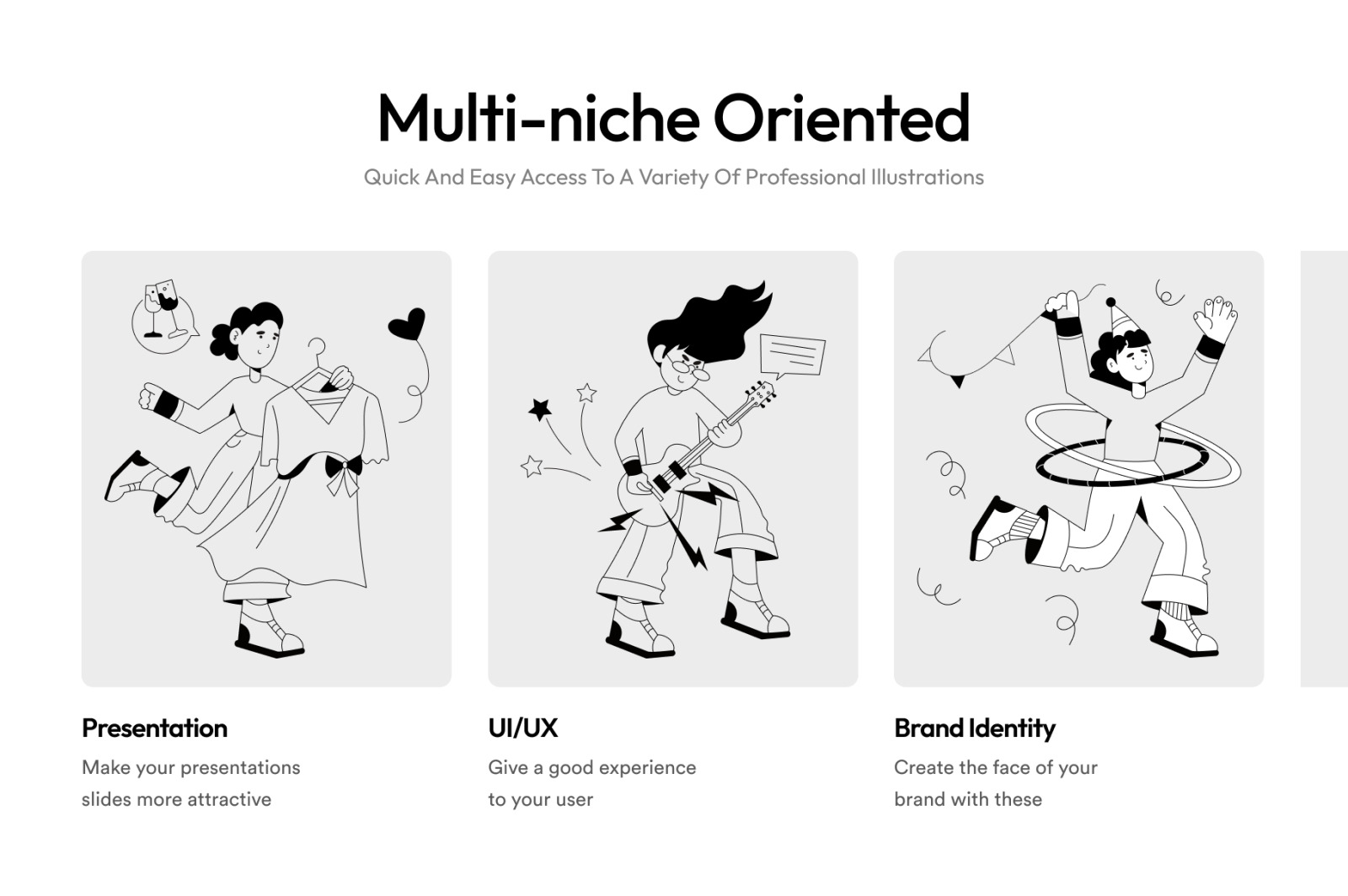 Animated Party Illustration Set Animated Party Illustration Set