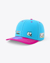 Snapback Mockup - Half Side View