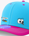 Snapback Mockup - Half Side View