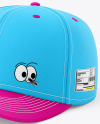 Snapback Mockup - Half Side View