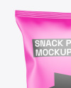 Matte Snack Pack Mockup