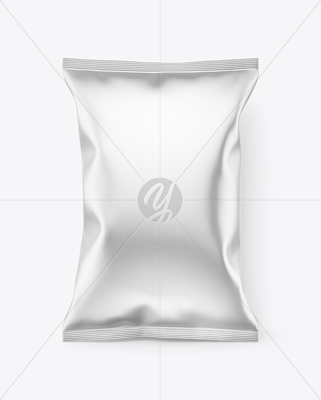 Matte Metallic Snack Pack Mockup