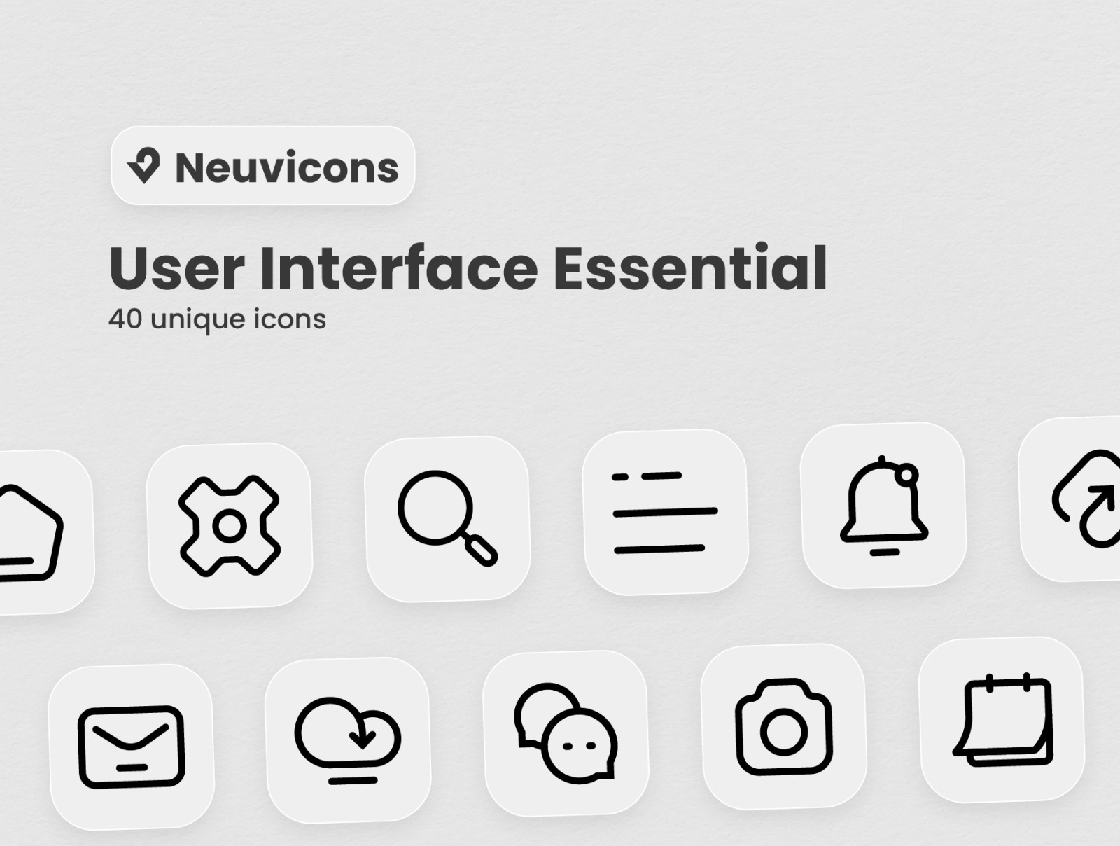 UI Essential Icons