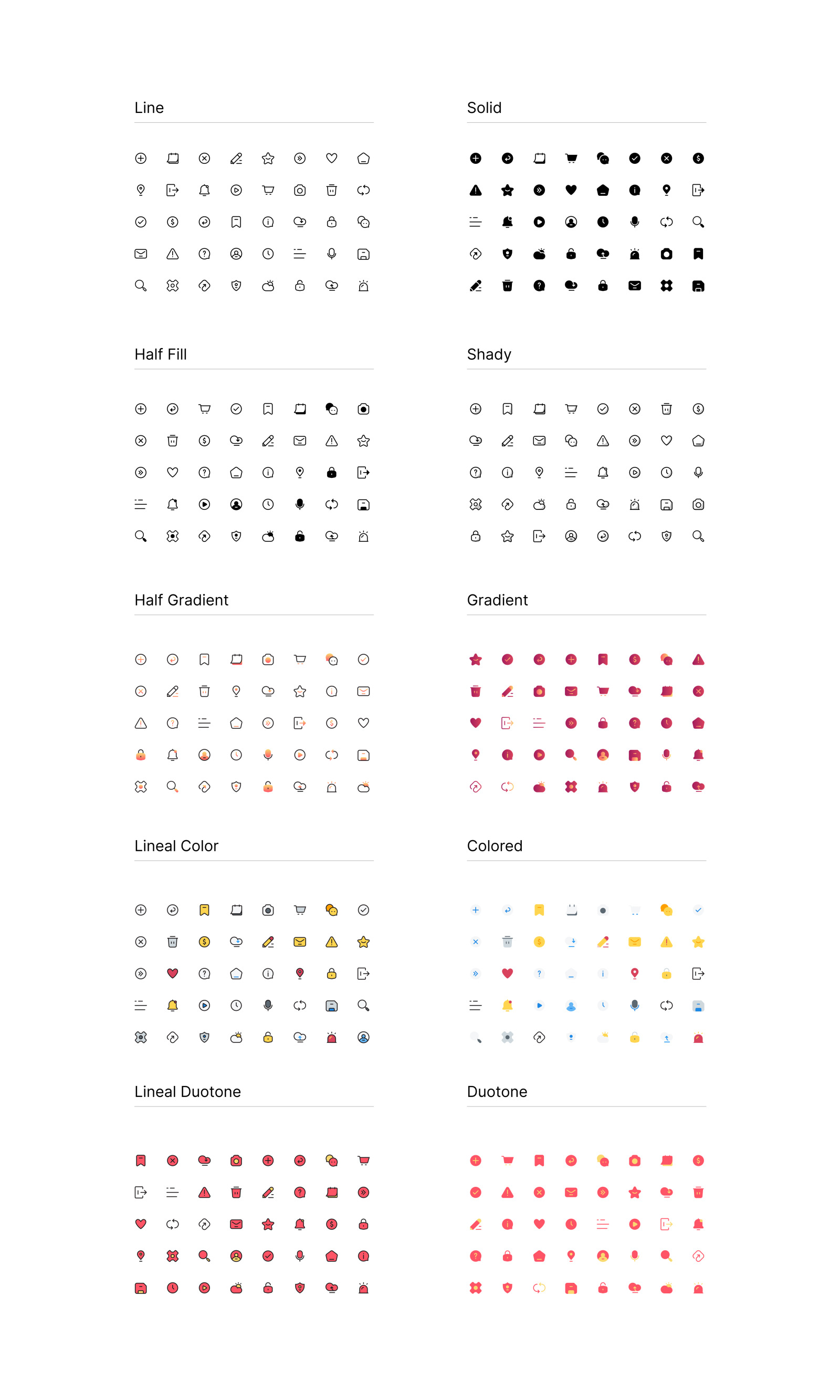 UI Essential Icons