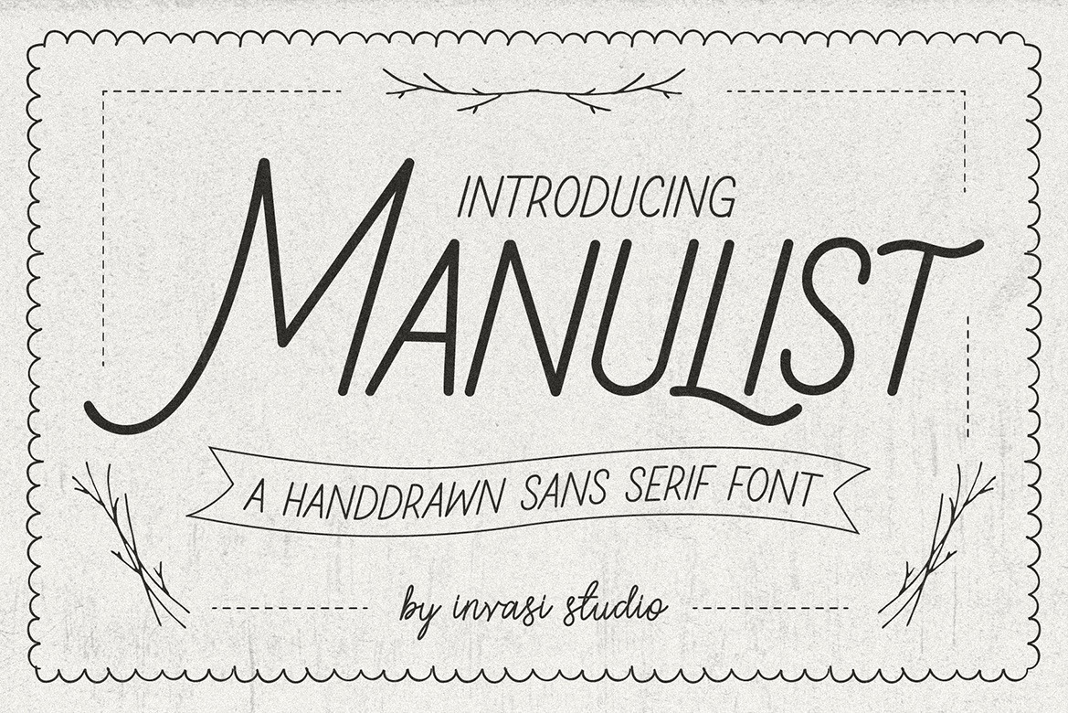 Manulist - Elegant Hand Drawn Manulist - Elegant Hand Drawn