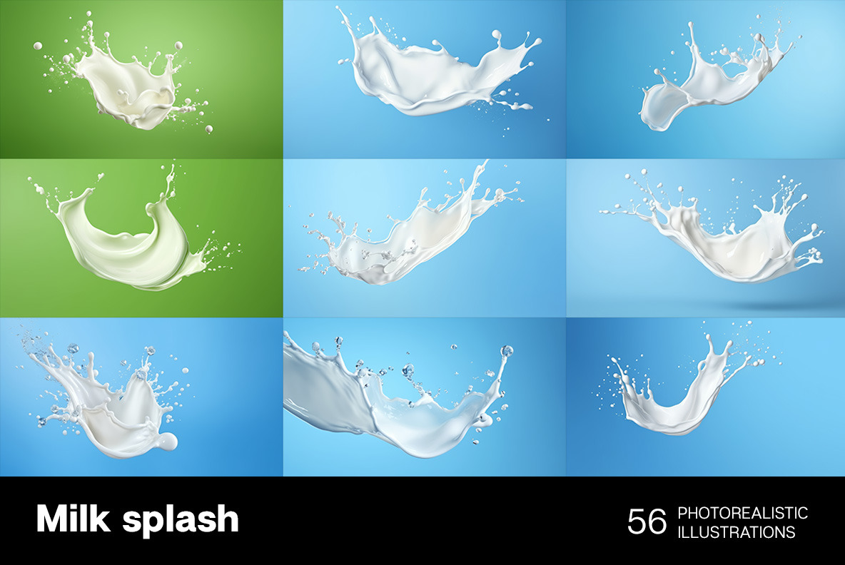 Milk splash Milk splash