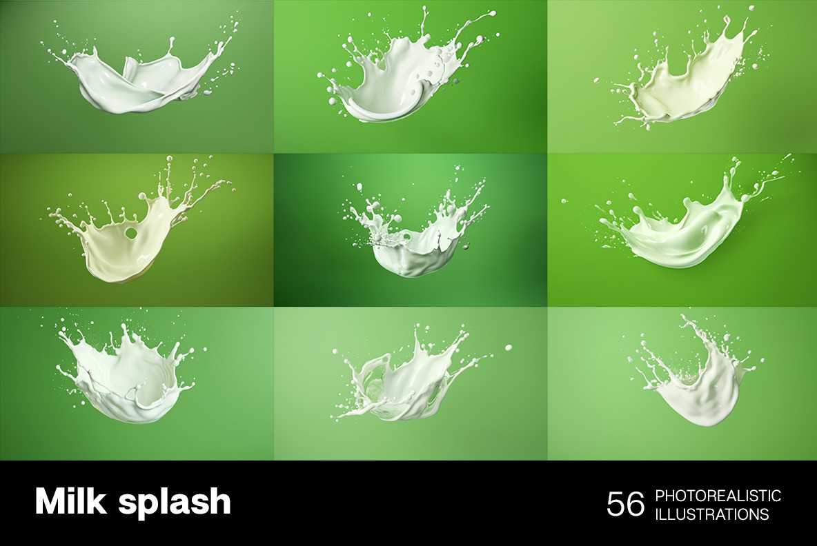 Milk splash Milk splash