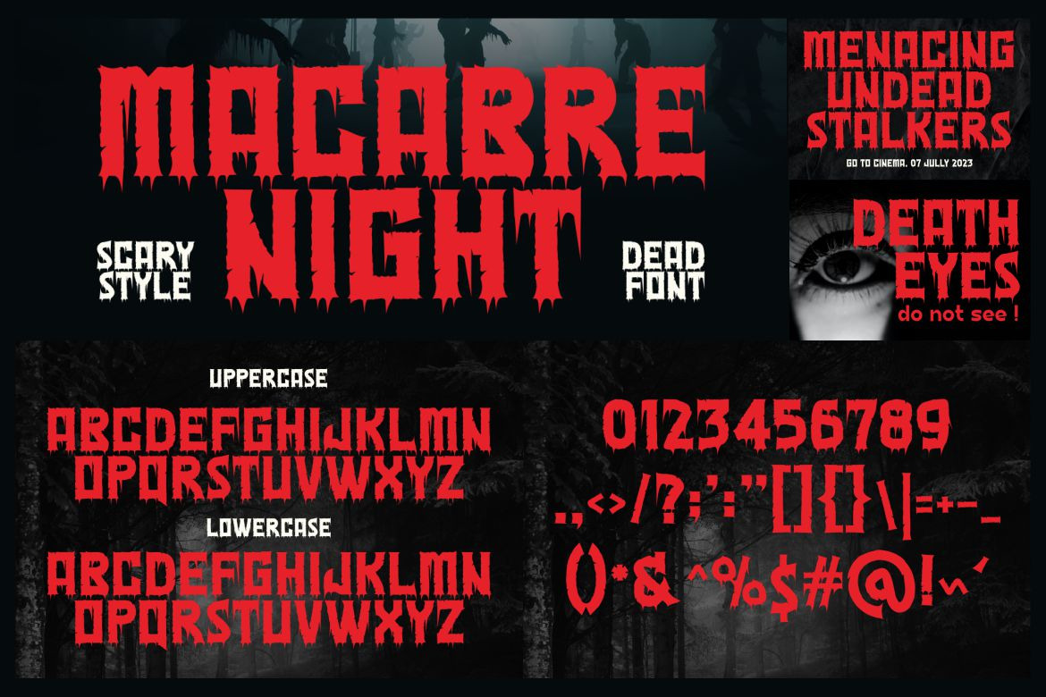 Halloween Font Bundle