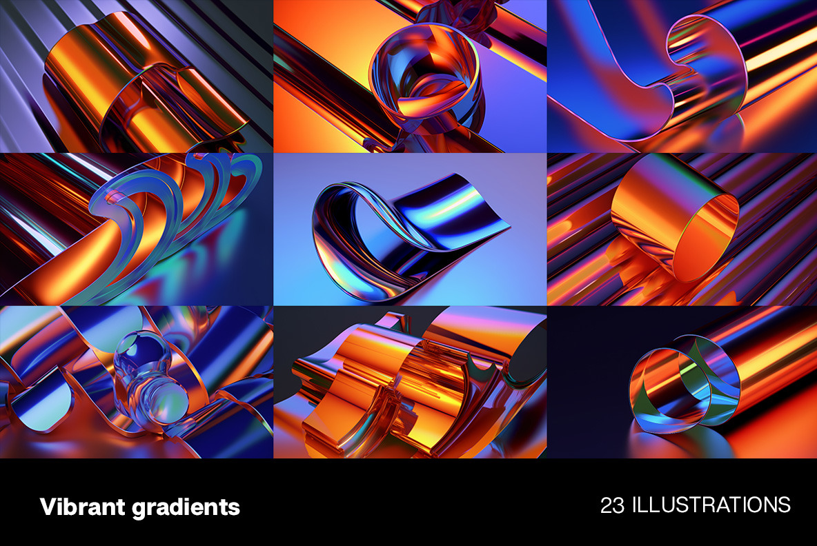 Vibrant gradients Vibrant gradients