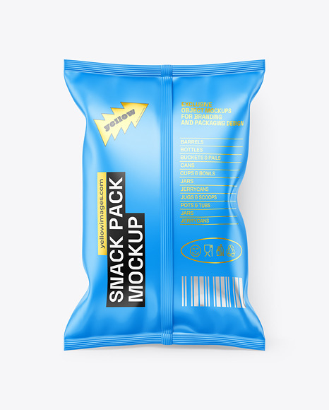 Matte Snack Pack Mockup