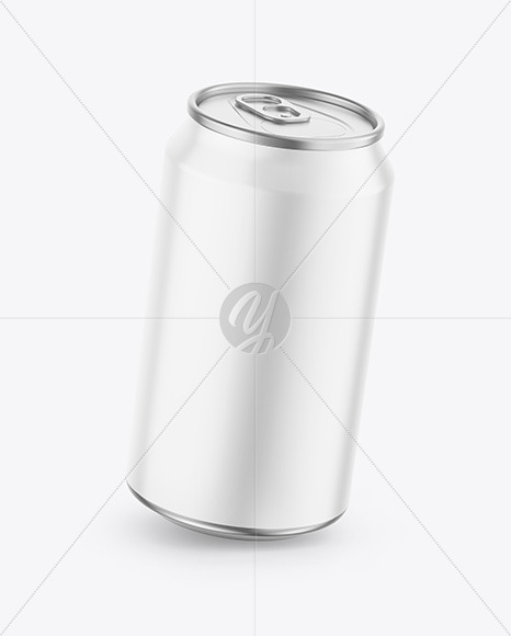 Drink Can w/ Matte Finish Mockup