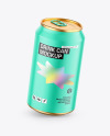 Drink Can w/ Matte Finish Mockup