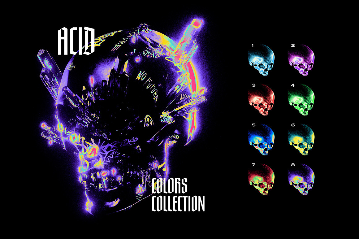 Acid Colors Photo Effects Acid Colors Photo Effects