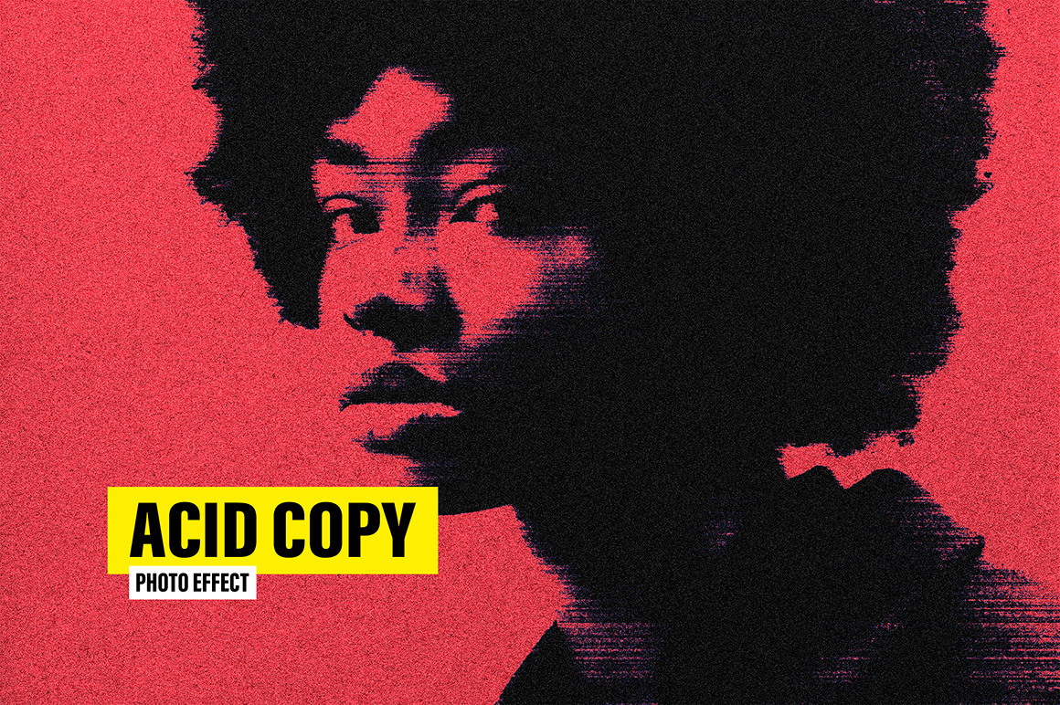 Acid Copy Photo Effect Acid Copy Photo Effect