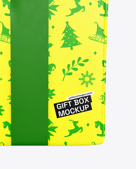 Gift Box Mockup