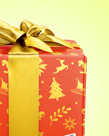 Gift Box Mockup