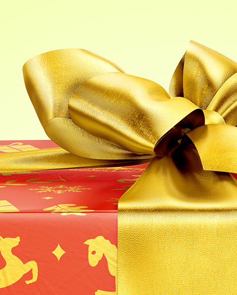 Gift Box Mockup