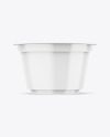 Glossy Yougurt Cup Mockup