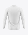 Long Sleeve Football T-Shirt Mockup - Back View