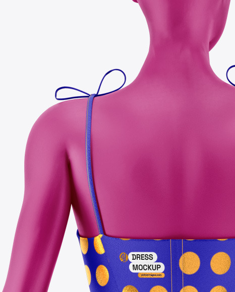Women's Dress w/ Mannequin Mockup