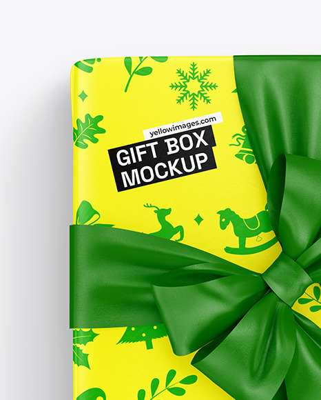 Gift Box Mockup