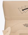 Kraft Paper Pizza Box Mockup