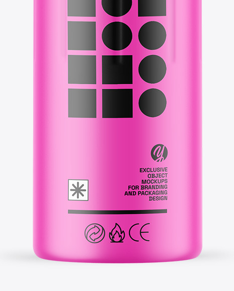 Matte Thermo Bottle Mockup