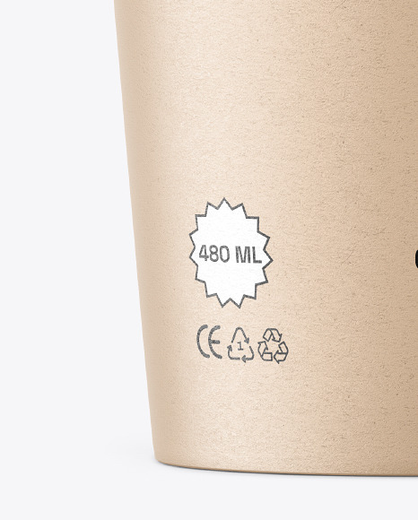 250ml Coffee Cup Mockup