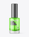 Clear Nail Polish Bottle Mockup