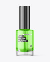 Clear Nail Polish Bottle Mockup