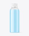Clear Plastic Bottle Mockup