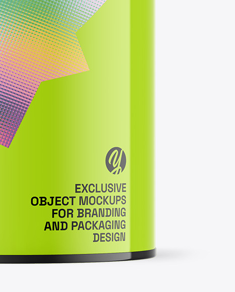 Glossy Protein Jar Mockup Glossy Protein Jar Mockup