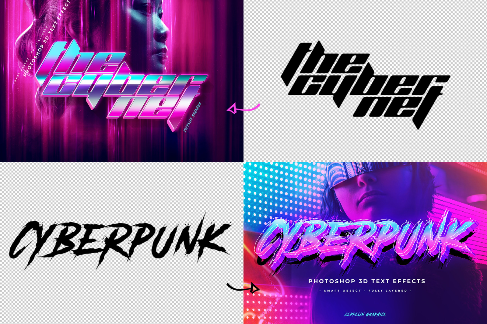 Cyberpunk Text Effects