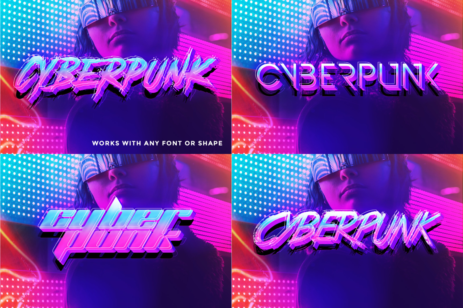 Cyberpunk Text Effects