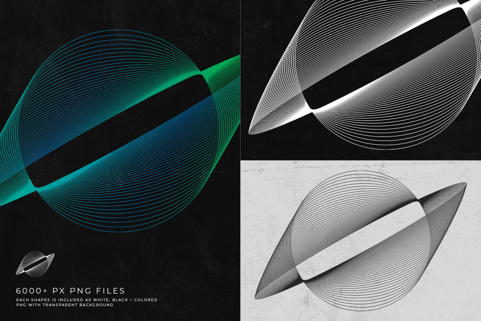 50 Wireframe Vector & PNG Shapes 50 Wireframe Vector & PNG Shapes