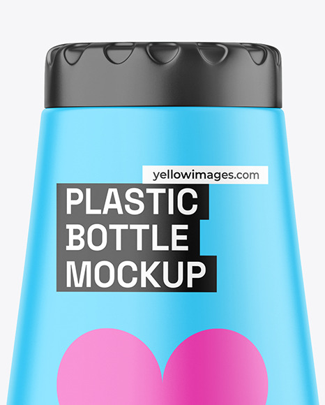 Matte Cosmetic Bottle Mockup